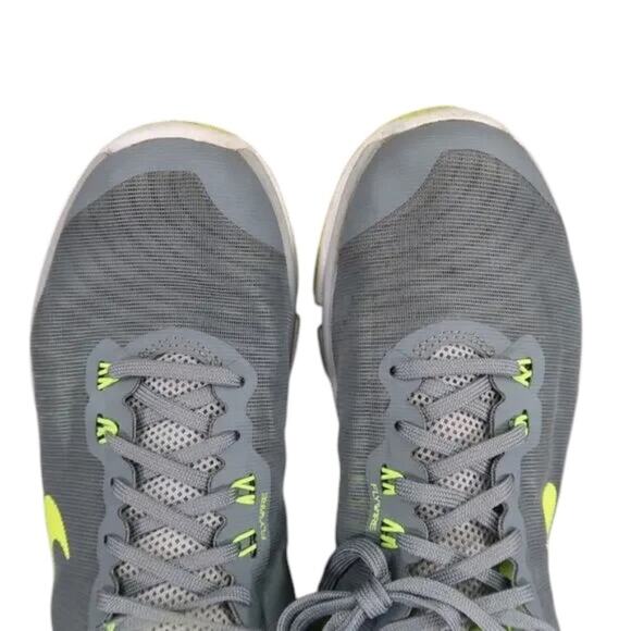 Nike Shoes Womens 8 Athletic Trainer Flex Supreme TR 4 Running Active Grey Green - Picture 4 of 13